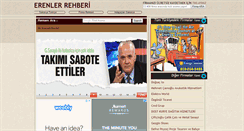 Desktop Screenshot of erenlerrehberi.com