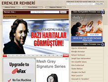 Tablet Screenshot of erenlerrehberi.com